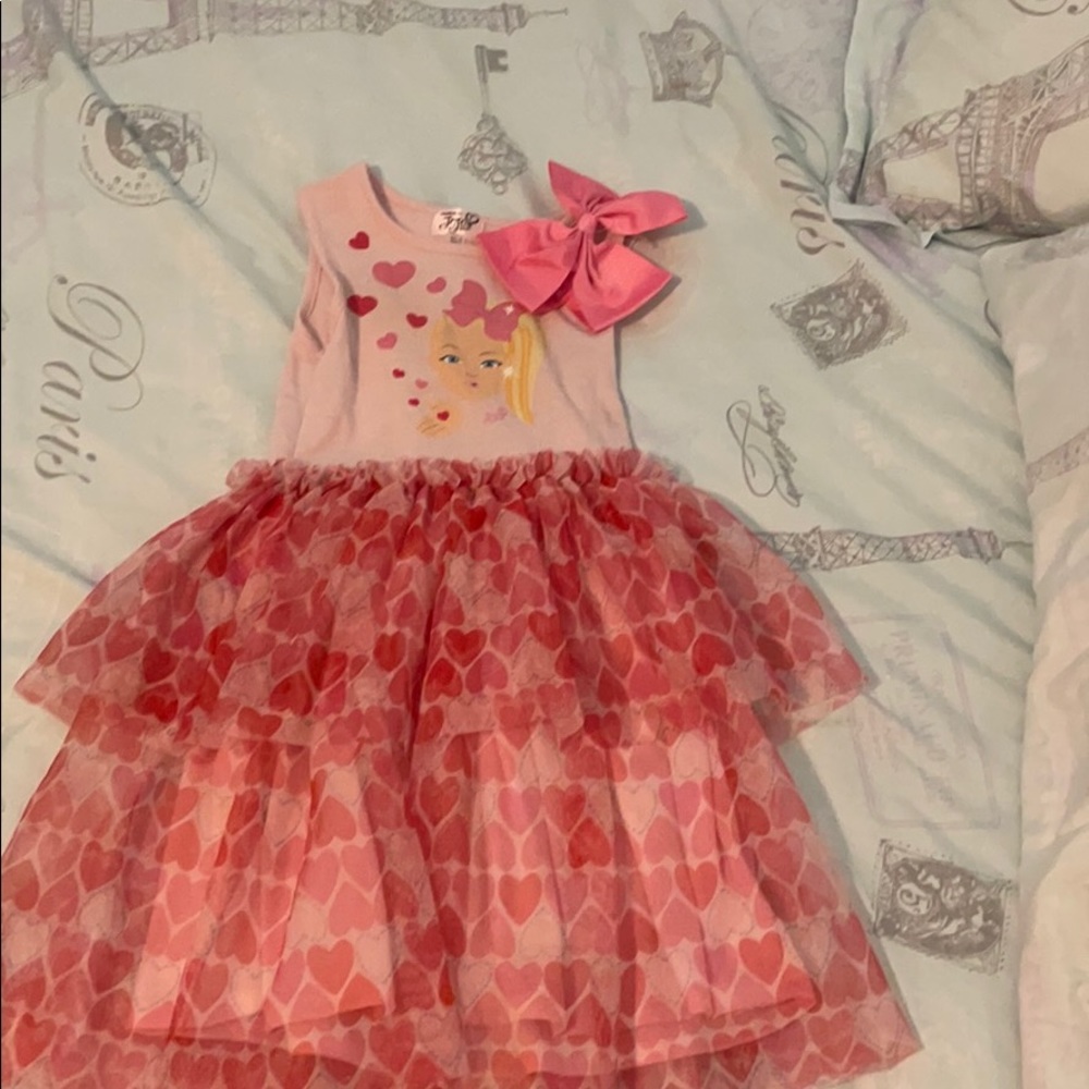 Girls Valentine’s Day dress